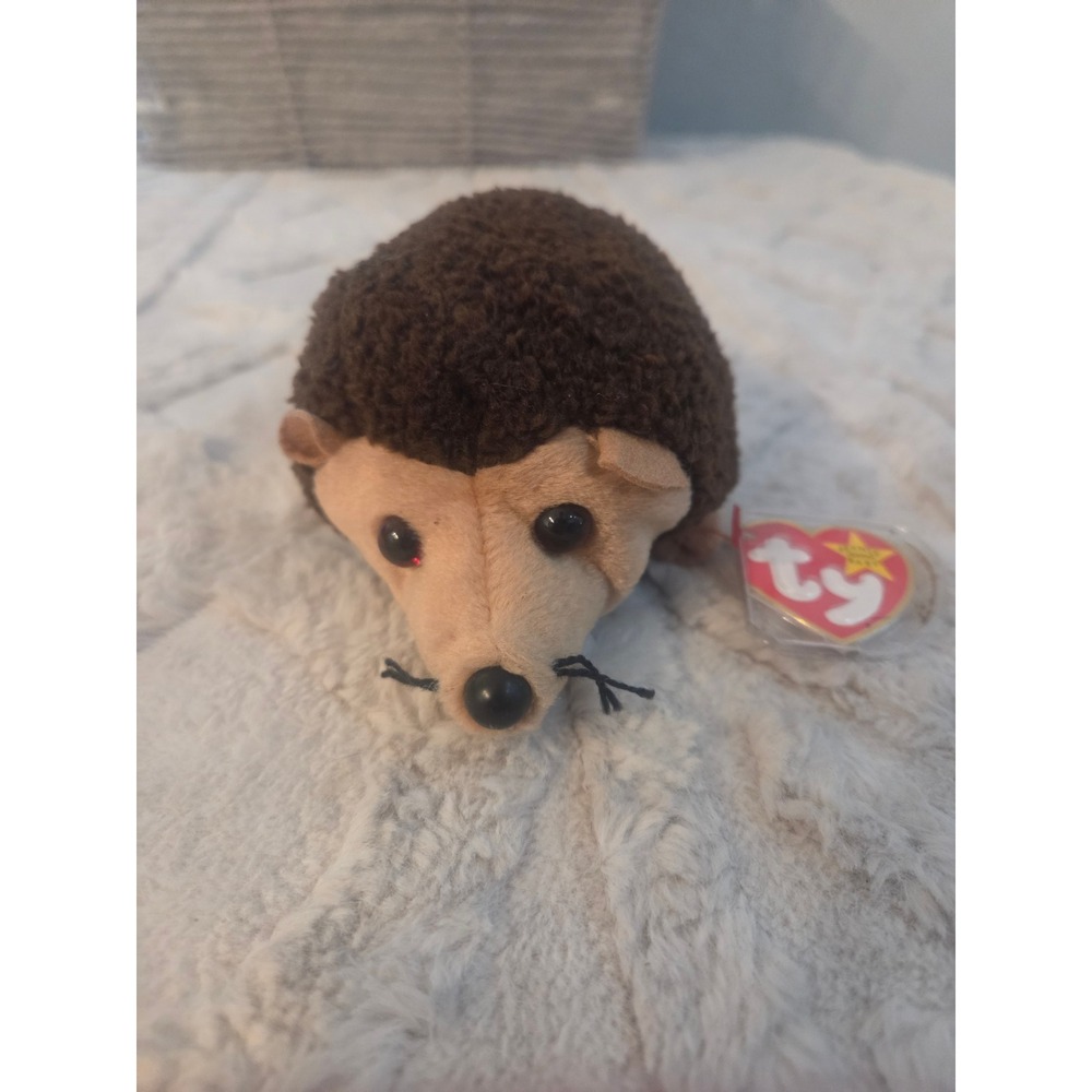 Ty‎ Beanie Baby Prickles the Hedgehog 1999 Vintage Plush Toy with Tags 4220